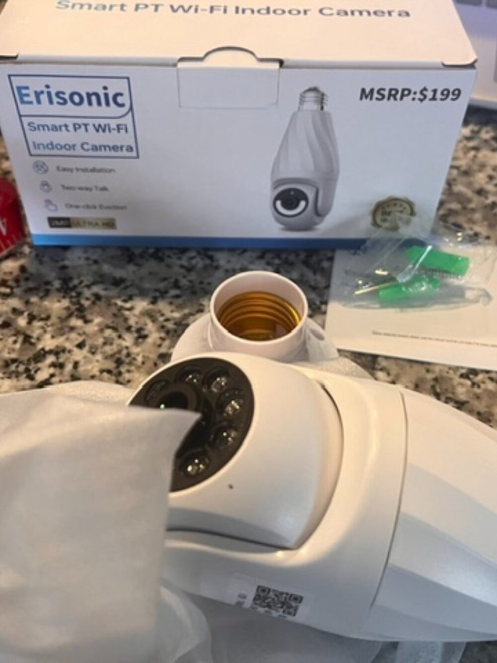 ERISONIC Smart PT Wi-Fi Indoor Camera
